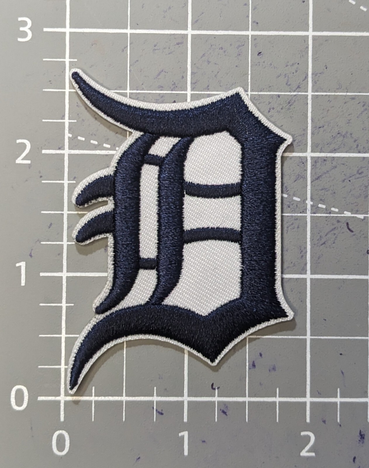 Detroit Tigers Patch MLB Baseball Sports Embroidered Iron On Patch 2.75×1.75″