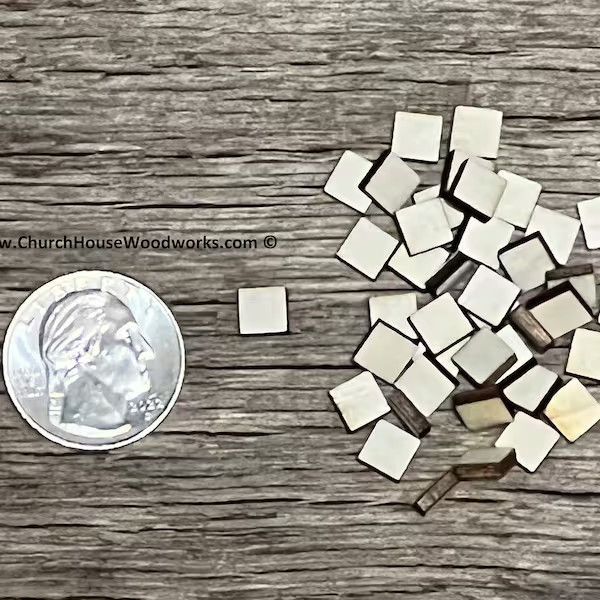 Unfinished Wood Squares Bulk Craft SETS Birch Square Wood Blanks Multiple Sizes