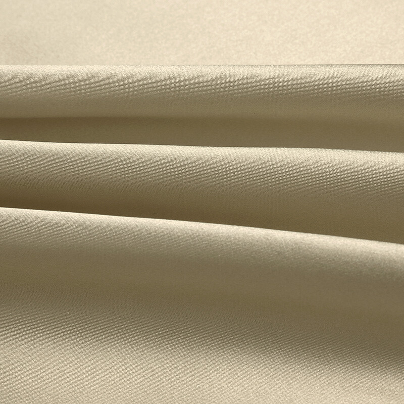 Champagne 100% Pure Mulberry Silk Fabric by the Yard