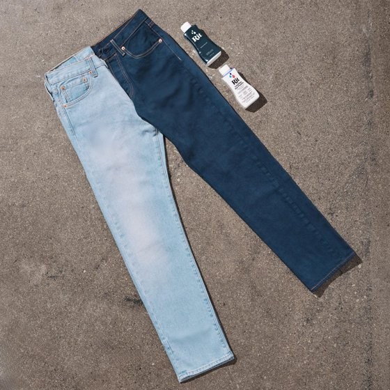 Rit Back to Blue Denim Dye Kit Restore Faded Jeans Bold Blue ColorStay Fixative