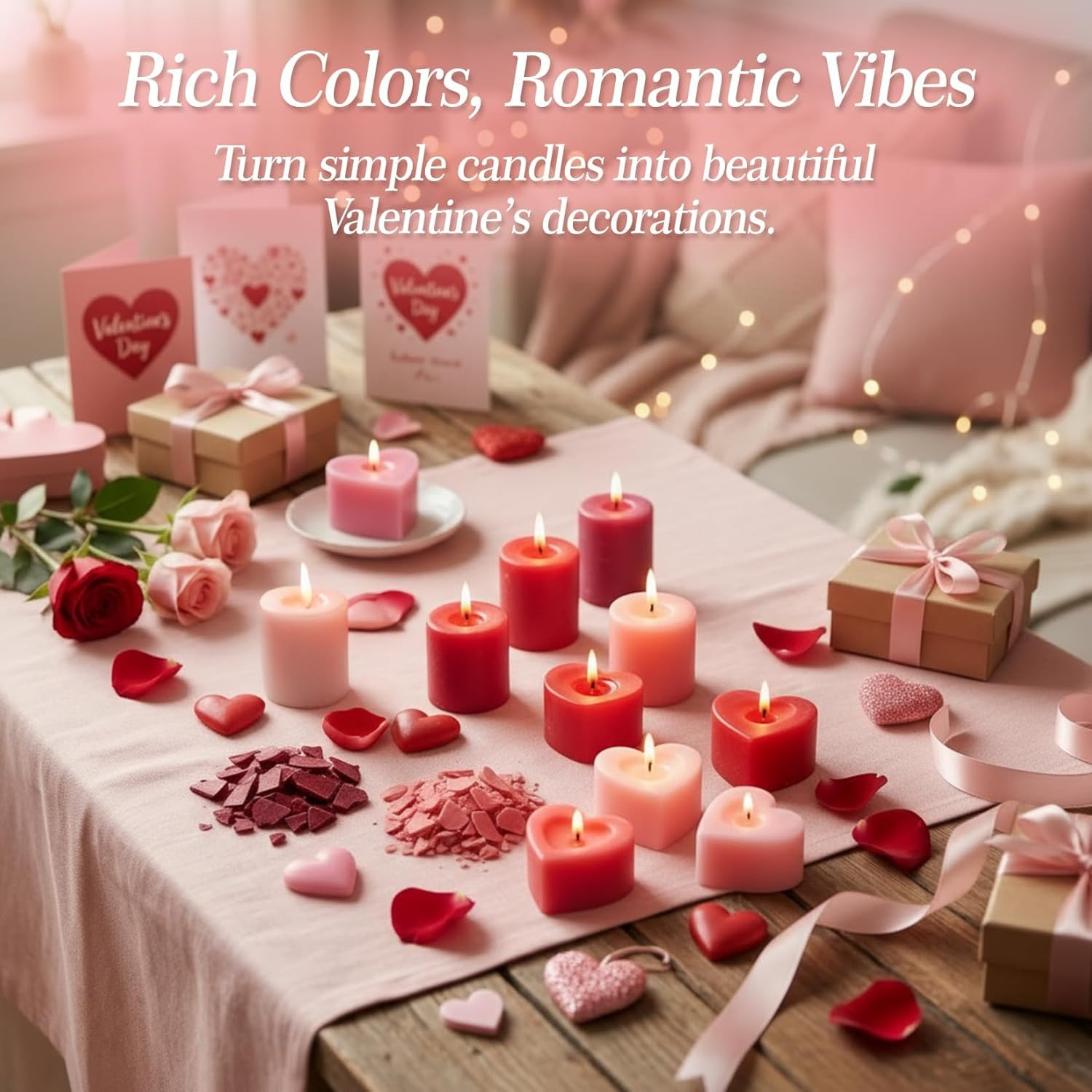 MAQIHAN Candle Dye for Soy Wax Candle Making – 16 Vibrant Colors Wax Dye for Soy