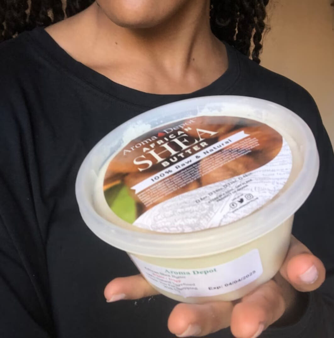 Shea Butter 8 oz. Wholesale 100% Raw Pure Organic Shea Butter Unrefined 4 PACK