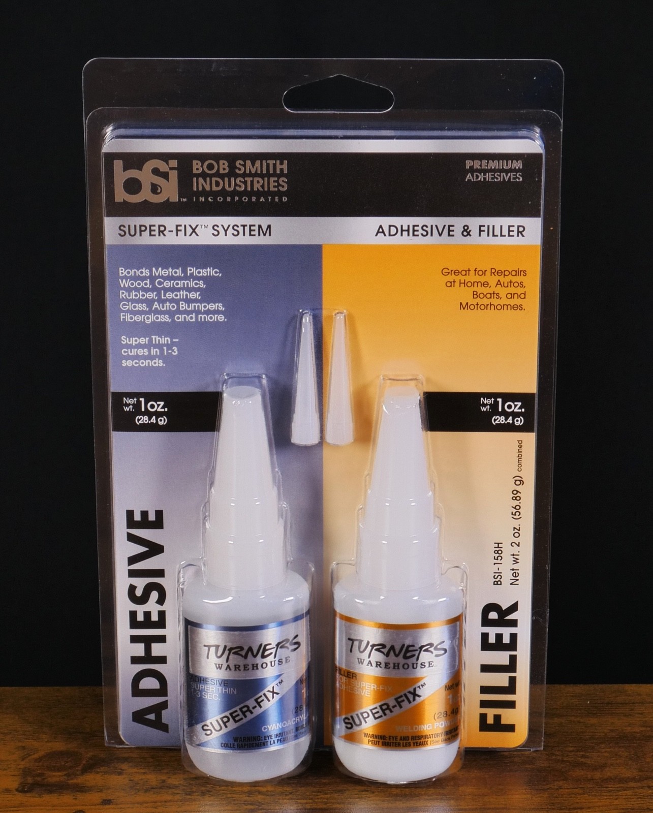 BSI Insta-Cure Super Thin CA Glue-GapFilling Glue-Extra Thick 1/2oz or 1oz or2oz