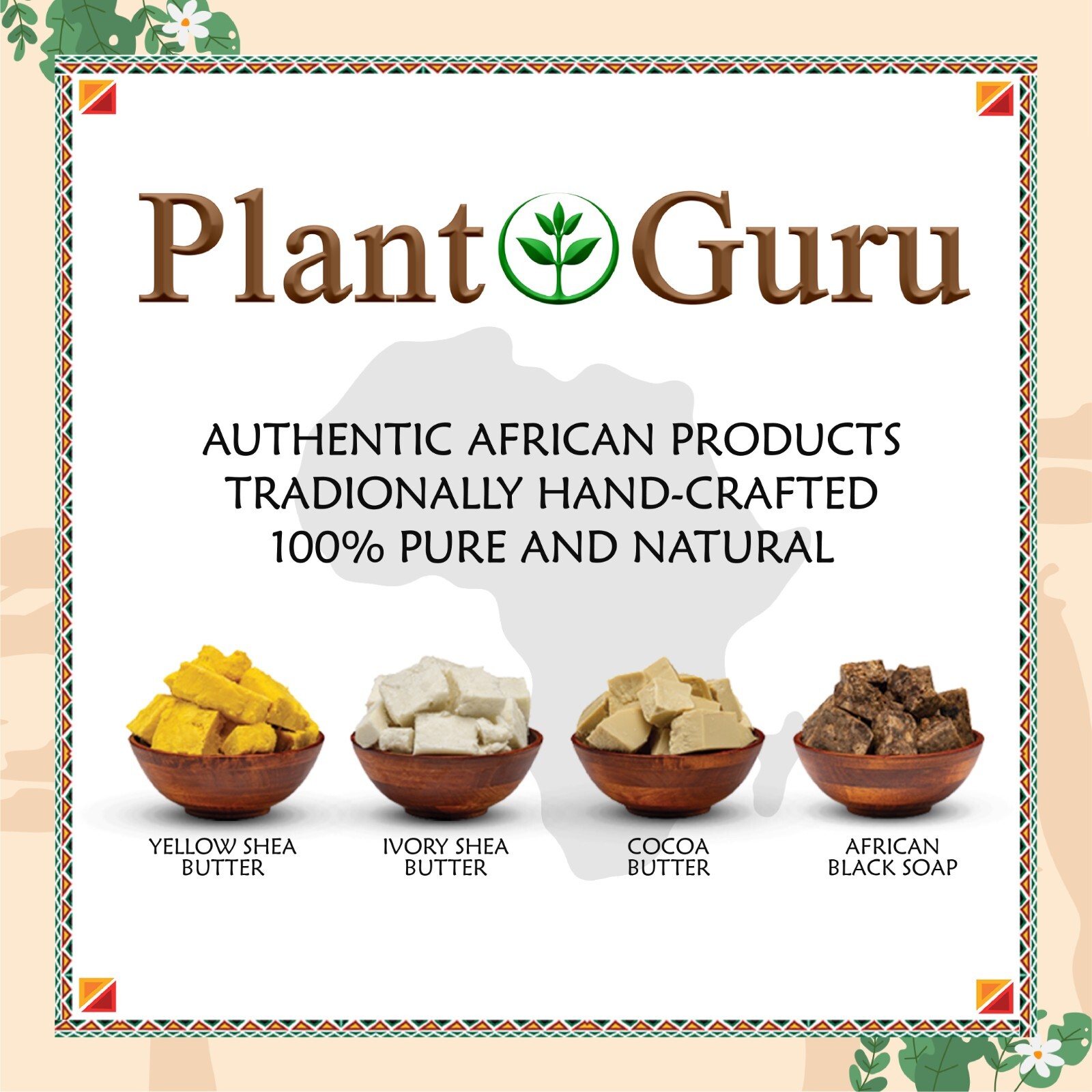 Raw African Shea Butter 12 oz. 100% Pure Organic Unrefined Natural From Ghana