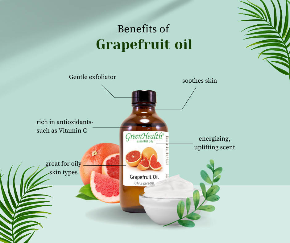 Grapefruit (Pink) Essential Oil 100% Pure Many Sizes Free Shipping