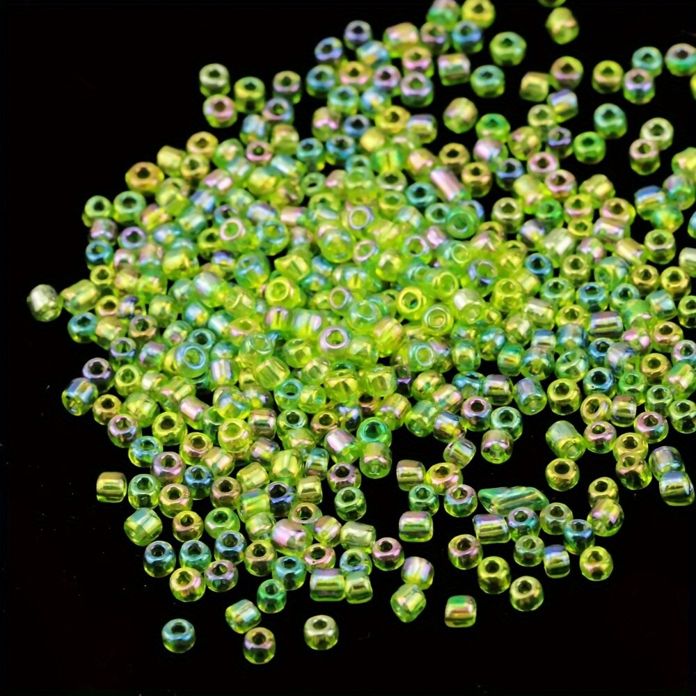 20 color 2mm Cezch 1000pcs Clear AB Colorful Glass Beads Loose Seedbeads for diy
