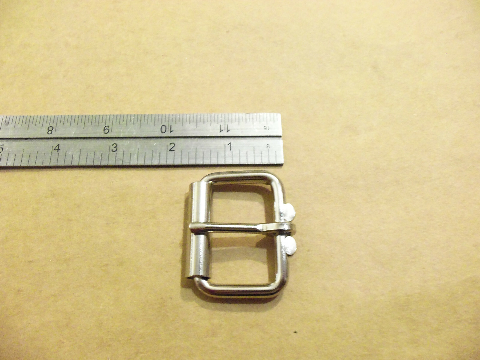 1 1/2″ Nickel Plated / Steel Heavy Duty Roller Buckle (Pack Of 10)