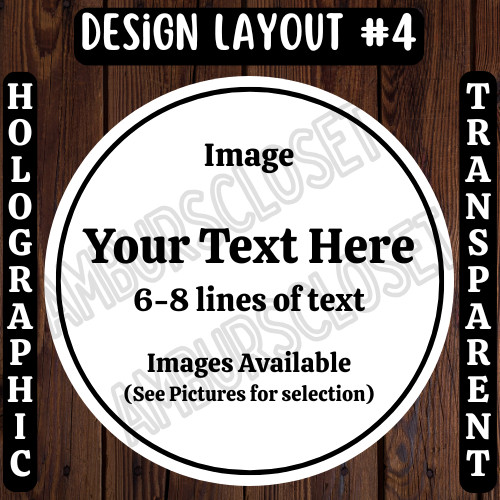 40 CUSTOM BUSINESS STICKERS SEALS LABELS 2″ ROUND WATERPROOF THANK YOU YOUR WAY