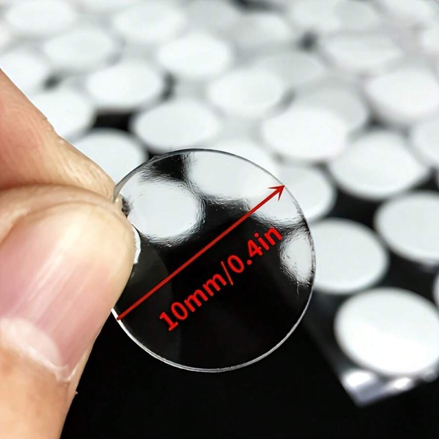 100X Double-Sided Nano Self Adhesive Sticky Tack Gel Dots Removable Glue Sticker