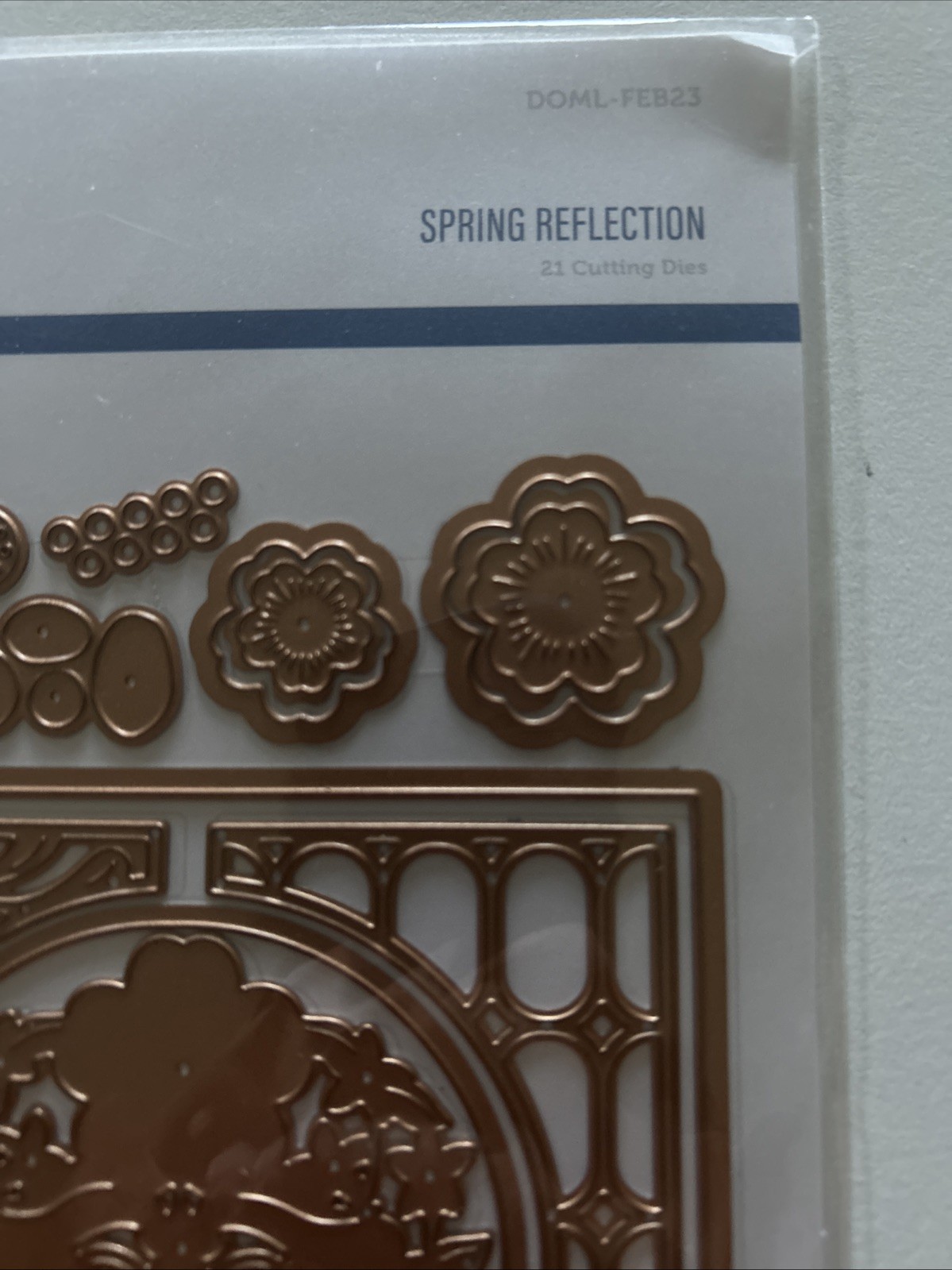 NEW Spellbinders Large Die Of The Month Feb 2023 SPRING REFLECTION