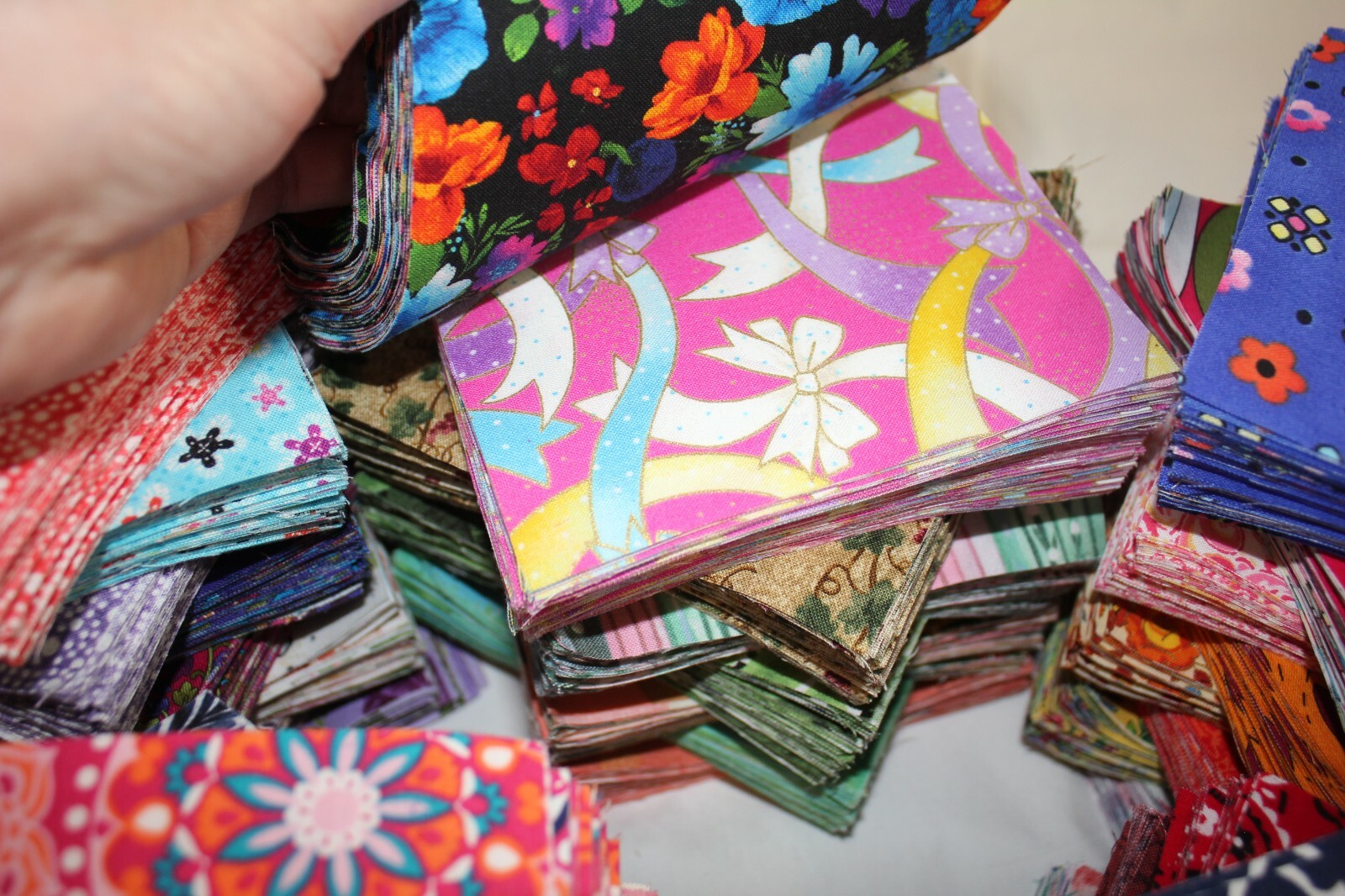 100 PC 5 INCH (5″ X 5″) CHARM QUILT SQUARES-100% Cotton Fabric-Crafts-Sew-#2