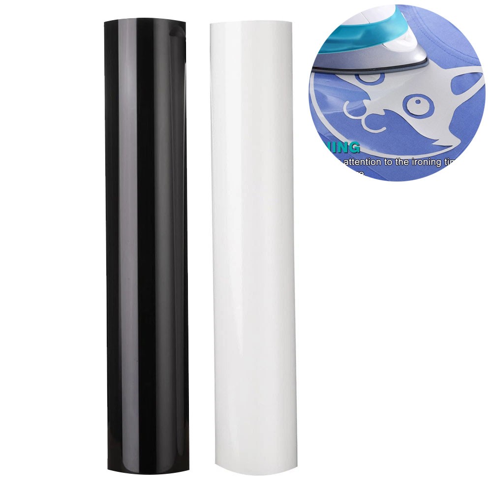 Heat Transfer Vinyl Iron HTV for Shirts T-shirt 12″ x 12-60FT Iron Vinyl Roll