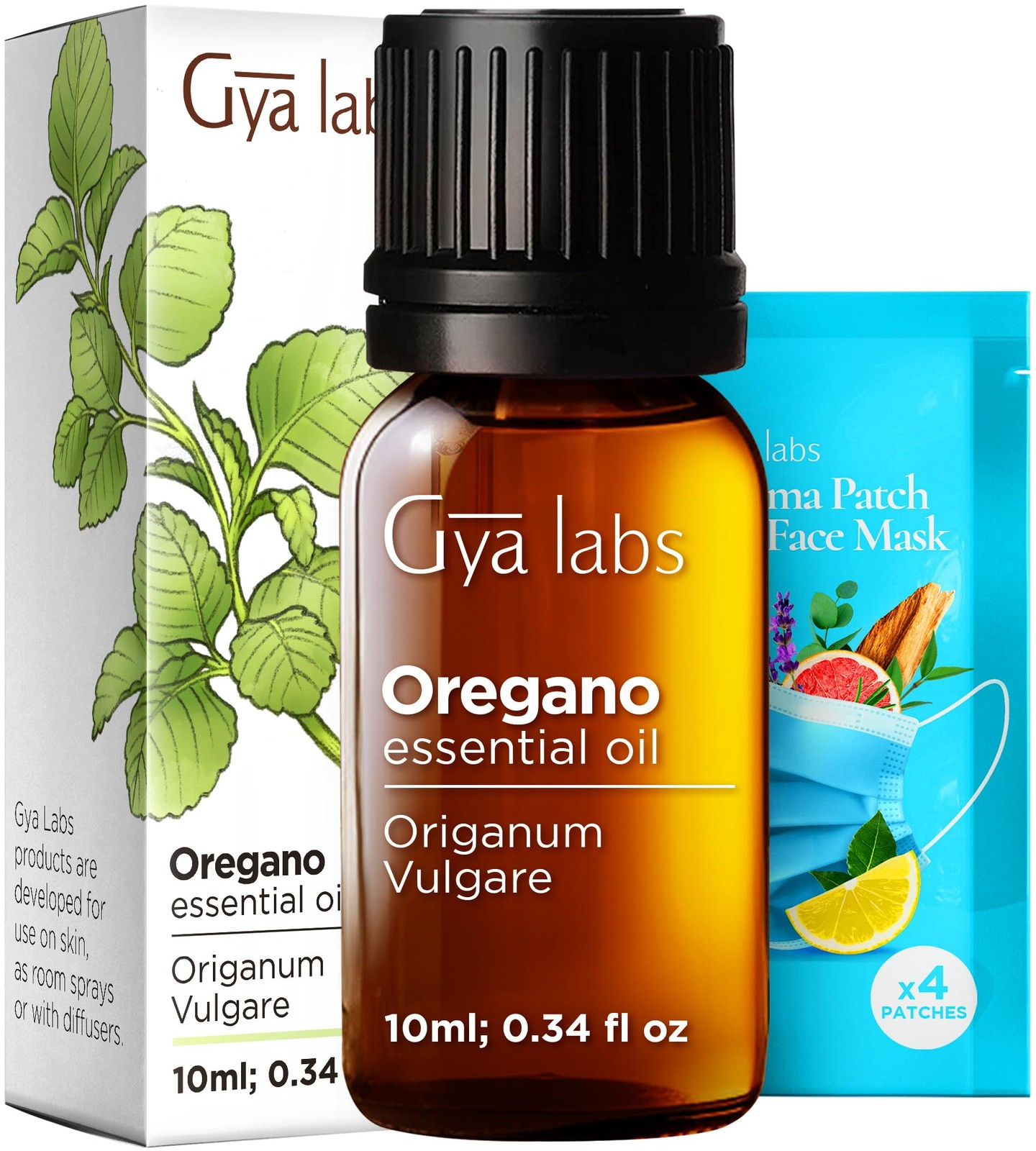 100% Pure Oregano Essential Oil – 0.34 Fl Oz – Oregano Oil for Hair, Skin, Di…