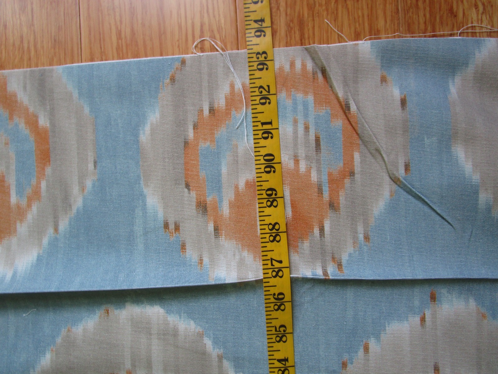 MONACO PRINT cott. Fabric Lee Jofa Suzanne Kasler 2.38yd+ Aqua Melon