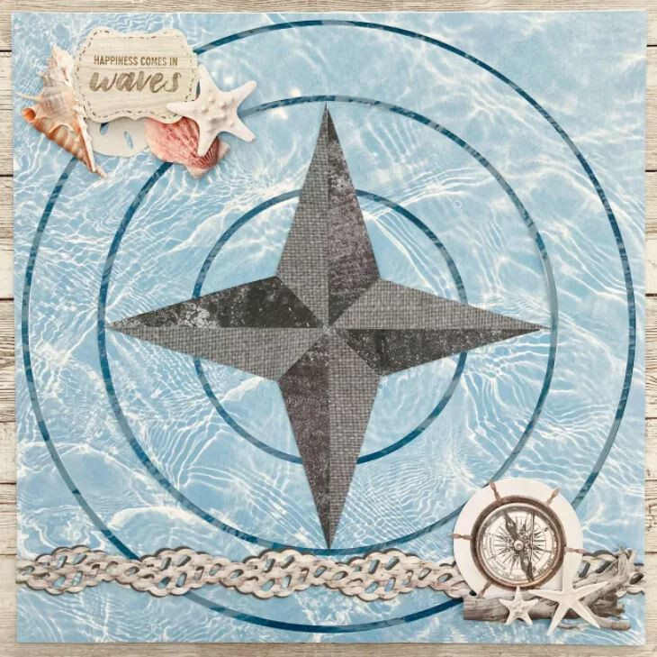 Creative Memories Jumbo Circle Custom Cutting System Pattern (CCS) NIP
