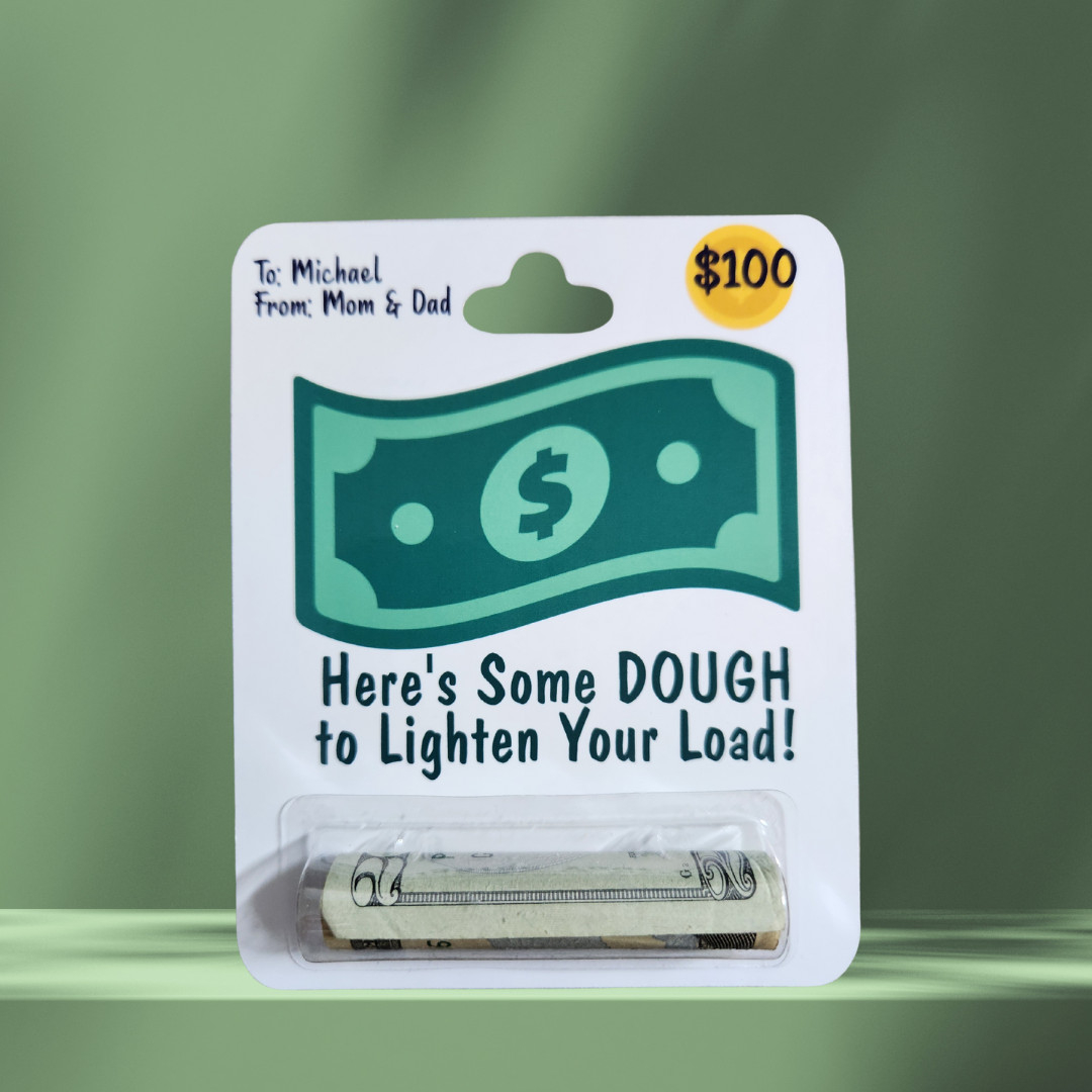 Personalized Money Card, Cash Gift, Thoughtful Gift, Just Because Gift