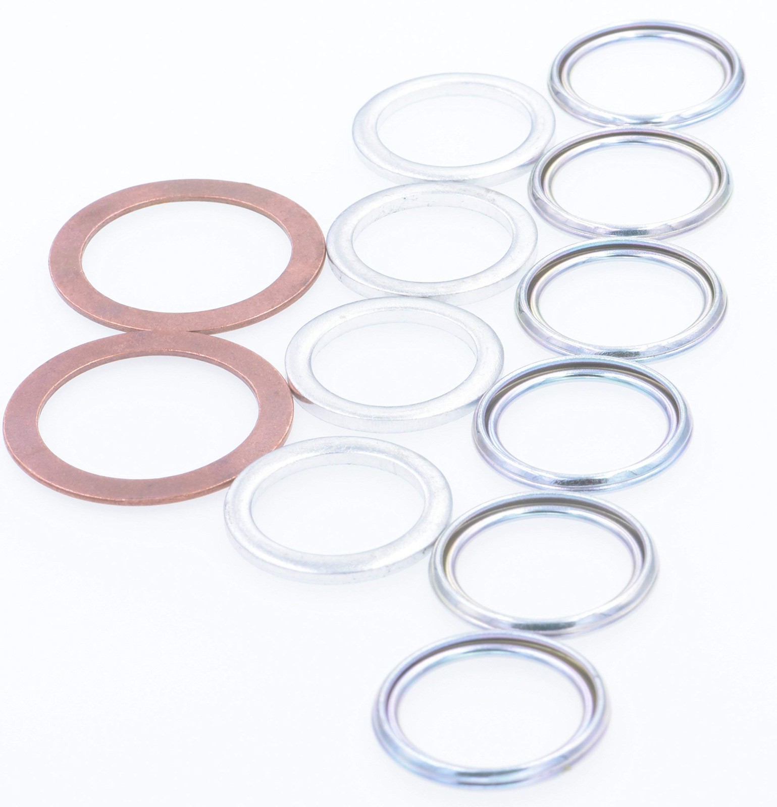 Rexka 12pcs Transfer & & Differential Service Gasket Kit,