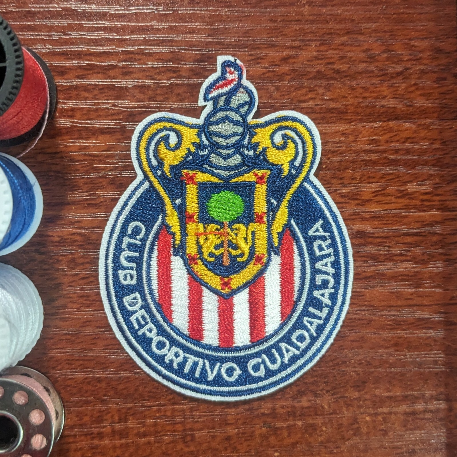 Chivas Patch Club Deportivo Guadalajara Futbol Mexico Embroidered Iron On 2.75×2