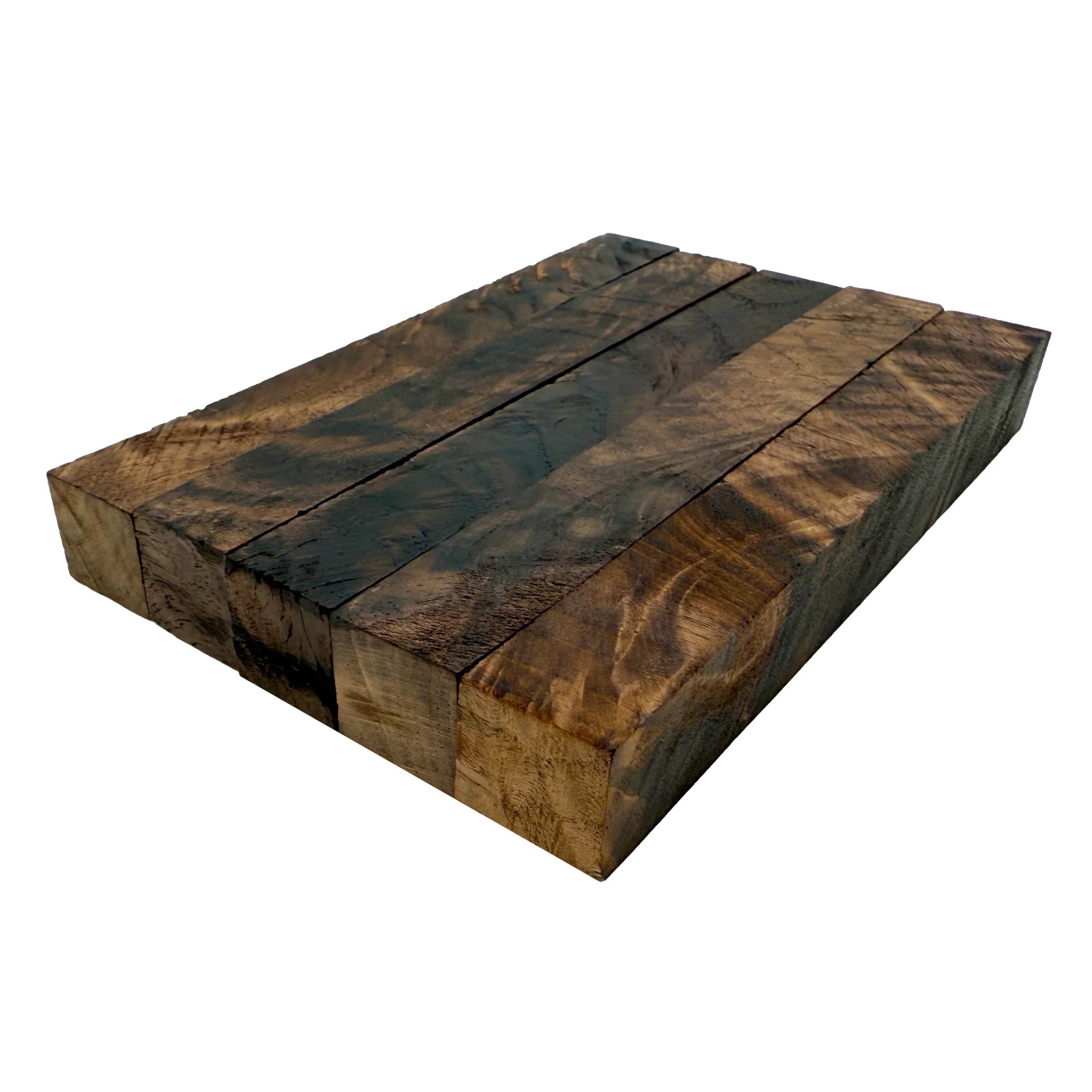 Burled Highly Figured Walnut Pen Blanks – 3/4″ x 3/4″ x 5″ (5 Pcs)
