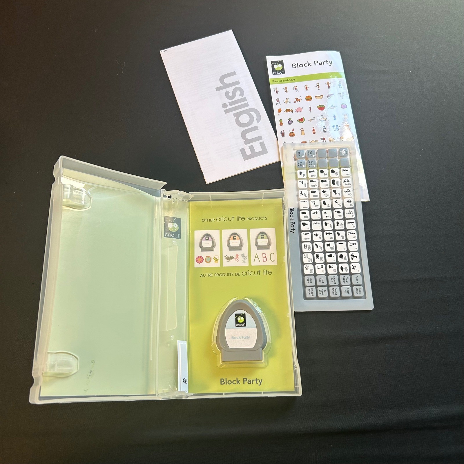 Circuit Lite Block Party barbecue Cartridge keypad overlay link status unknown