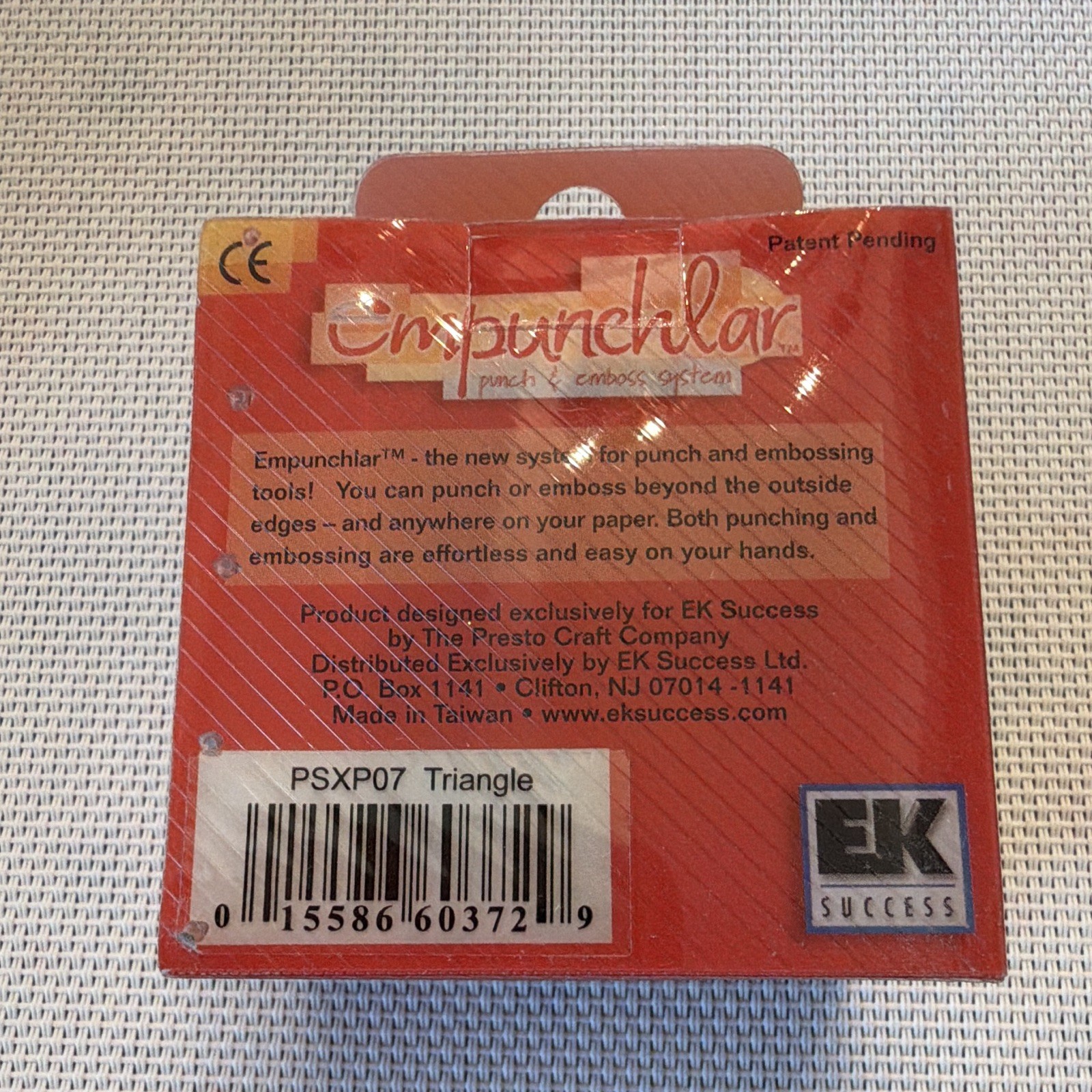 EK Success Empunchlar Triangle Punch Insert, Less Than 1″ MPN PSXP07