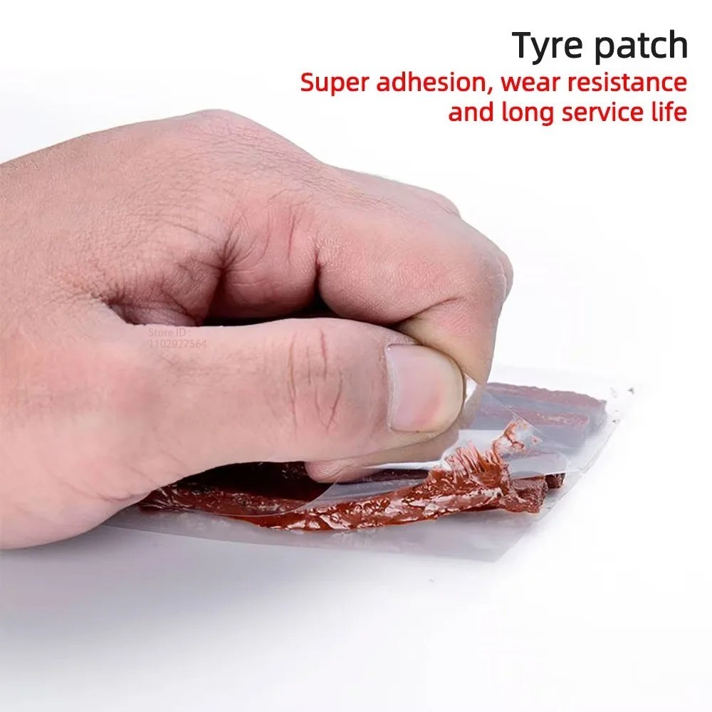 Car Truck Motorcycle Tire Repair Kit DIY Flat Home Plug Patch Multi Pliers Box