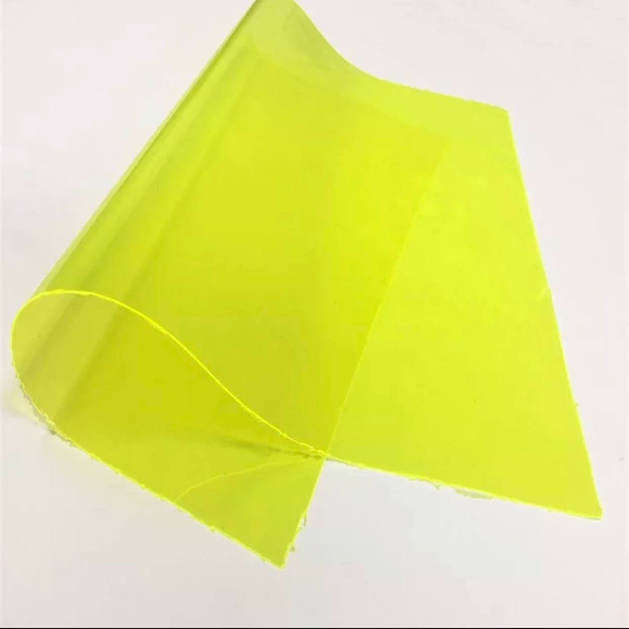PVC Clear Plastic Tinted 0.5mm (20 gauge)Polyvinyl Transparent Multiple Uses 48″