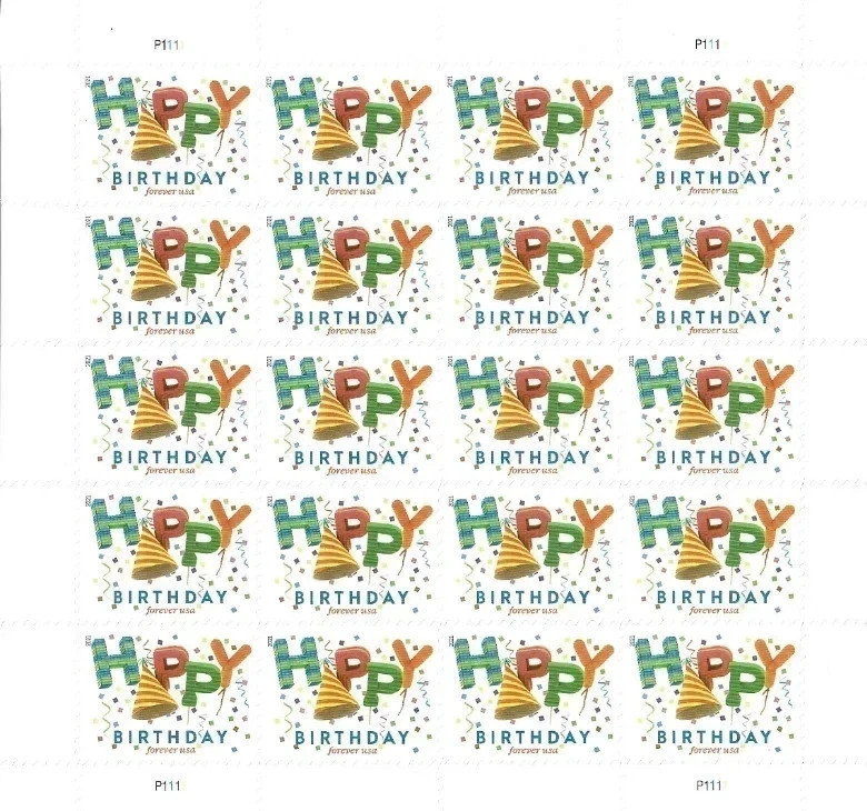 assorted designs – 1 sheet