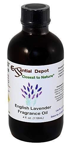 English Lavender Fragrance Oil – 4 oz – Supplied in 4 oz. Amber Glass Bottle wit