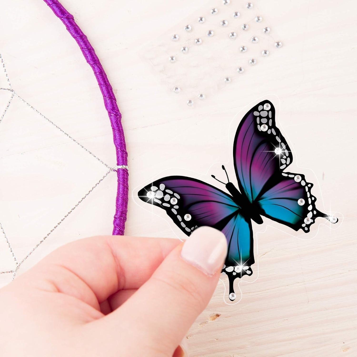 DIY Butterfly Dreamcatcher Kit – Enhance Creativity & Motor Skills for Ages 8+