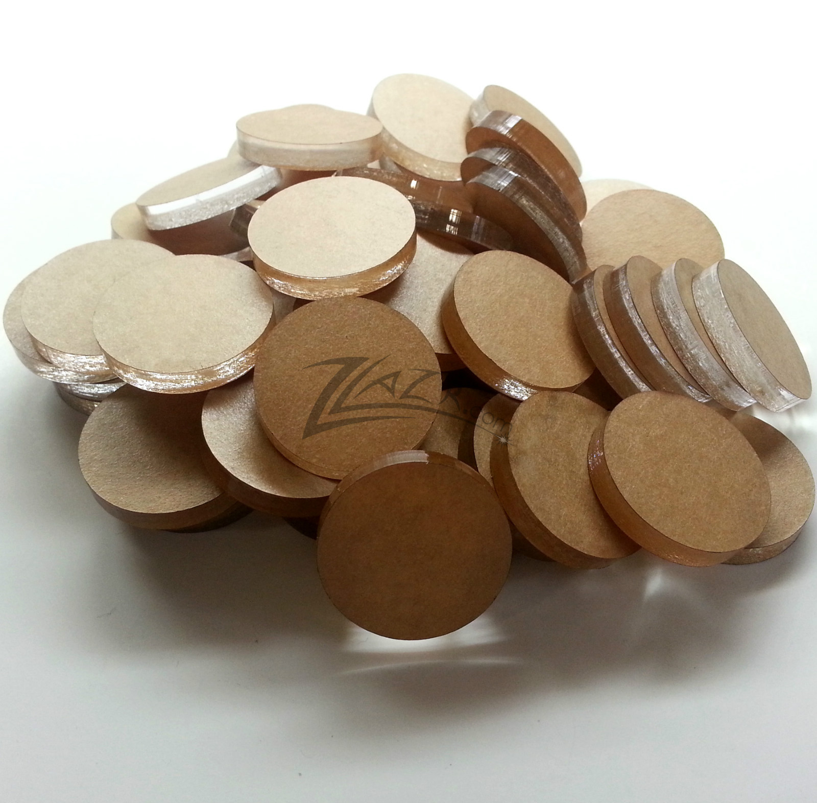 20 1″ x 1/4″ THICK Clear Acrylic Circle Disc Custom Craft Plastic Plexiglass USA