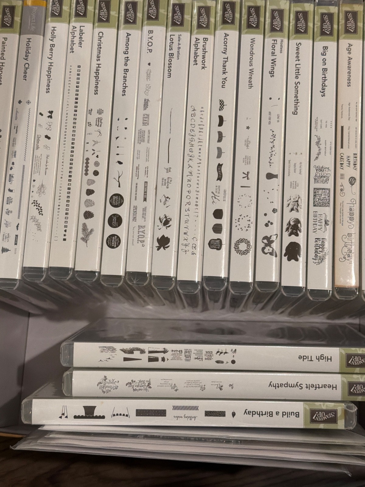 Stampin’ Up! Clear Stamp Sets Retired – Choose the ones you want!