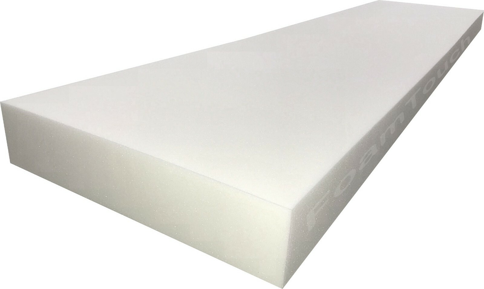 High Density #FoamTouch Upholstery Foam size 4″ X 24″ X (24-44)” Custom Cut