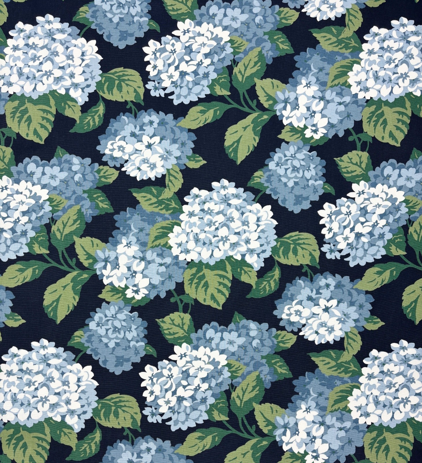 MAGNOLIA HOME SUMMERWIND NAVY BLUE FLORAL MULTIUSE COTTON FABRIC BY YARD 54″W