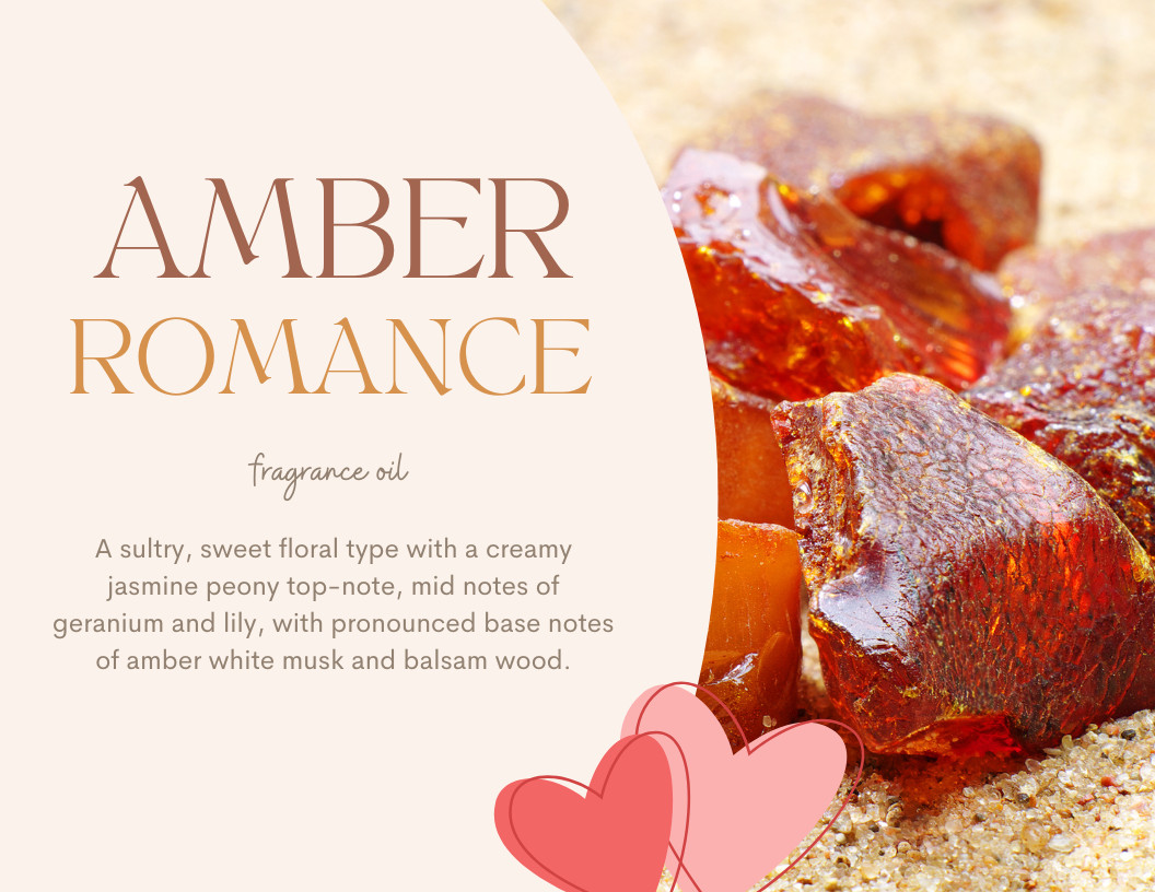 Amber Romance Fragrance Oil Choose Size Free Shipping