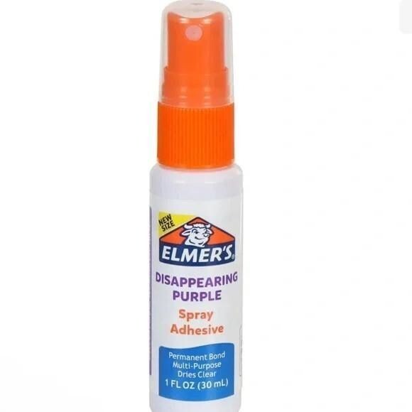 NEW Elmer’s Spray Glue Adhesive, Disappearing Purple – 1 Fl Oz FREE SHIPPING