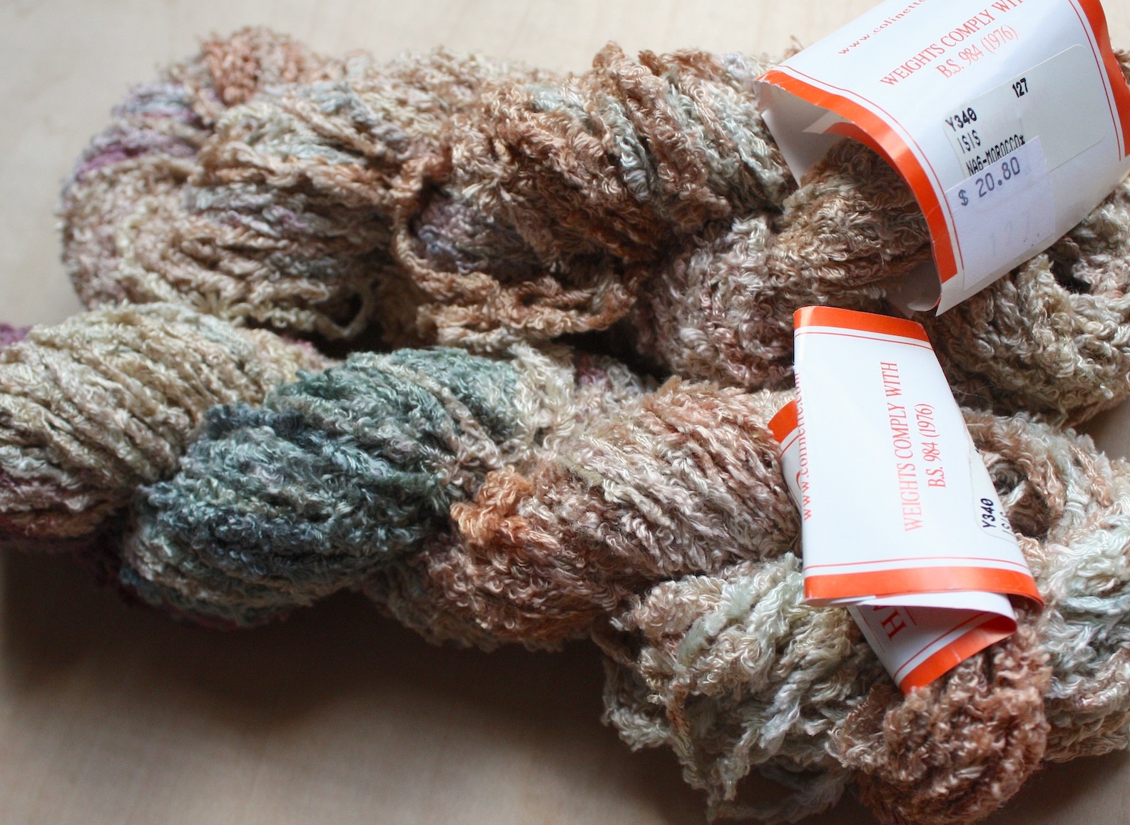 Colinette Isis Yarn 2 Skeins New 127 Morocco