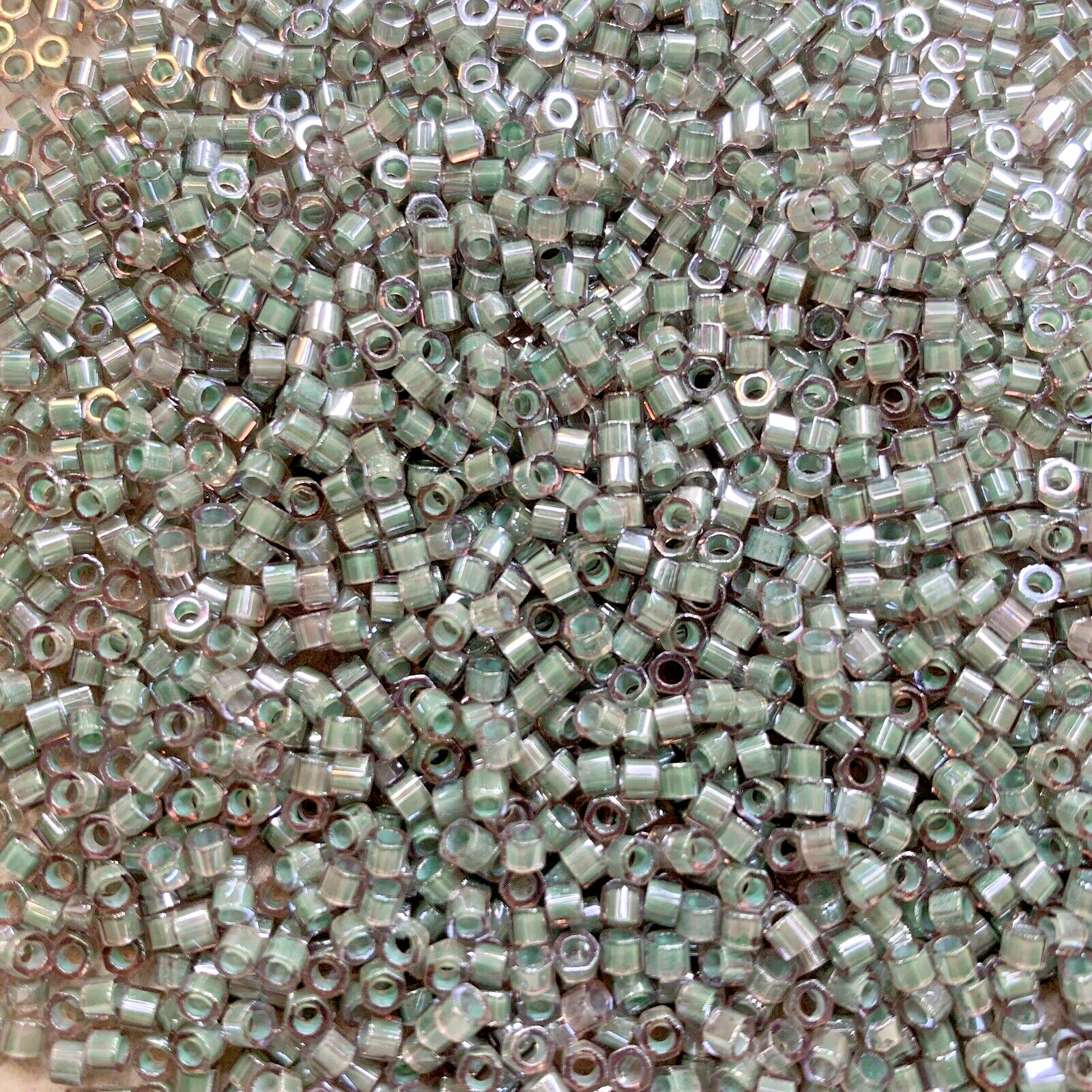 Wholesale 4Oz/114G Delica Beads Bulk Lot Gold & Silver Mixed 2.0-2.3mm Diameter