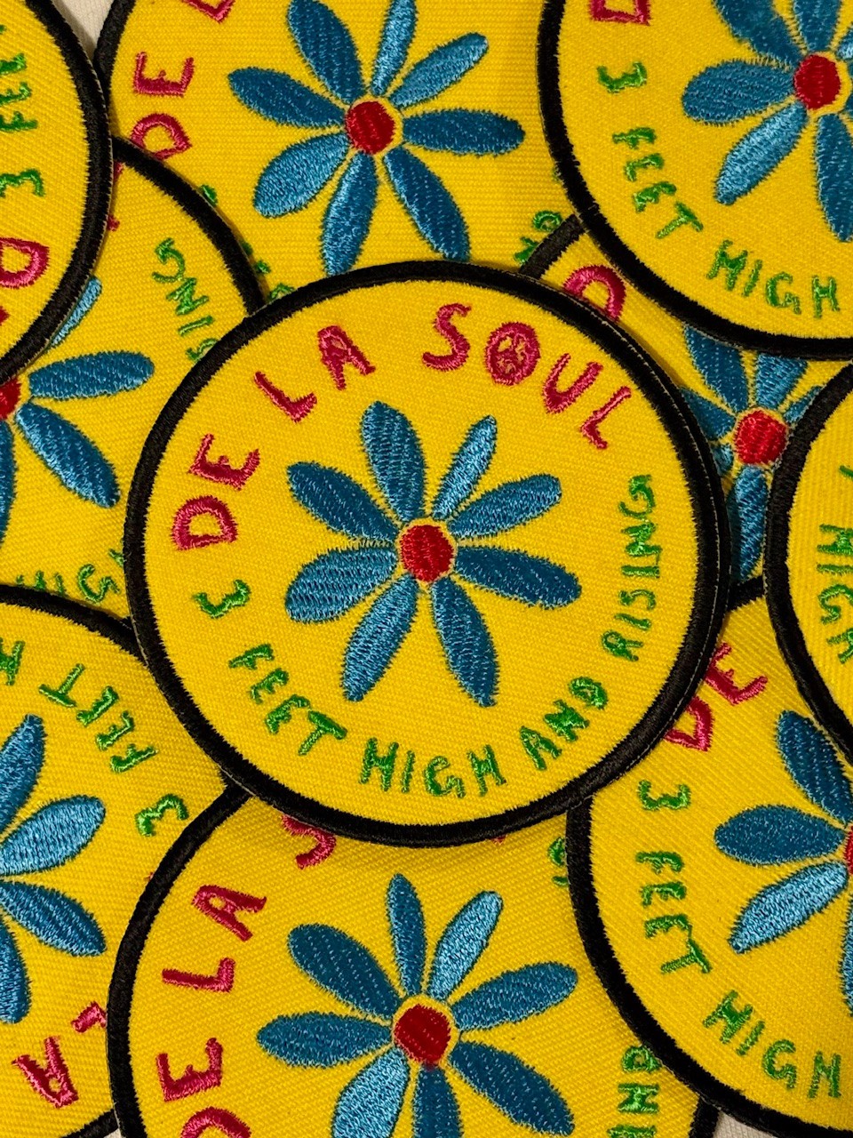 De La Soul Patch – 3 Feet High and Rising, Stakes Is High, 90s Boom Bap Hip Hop