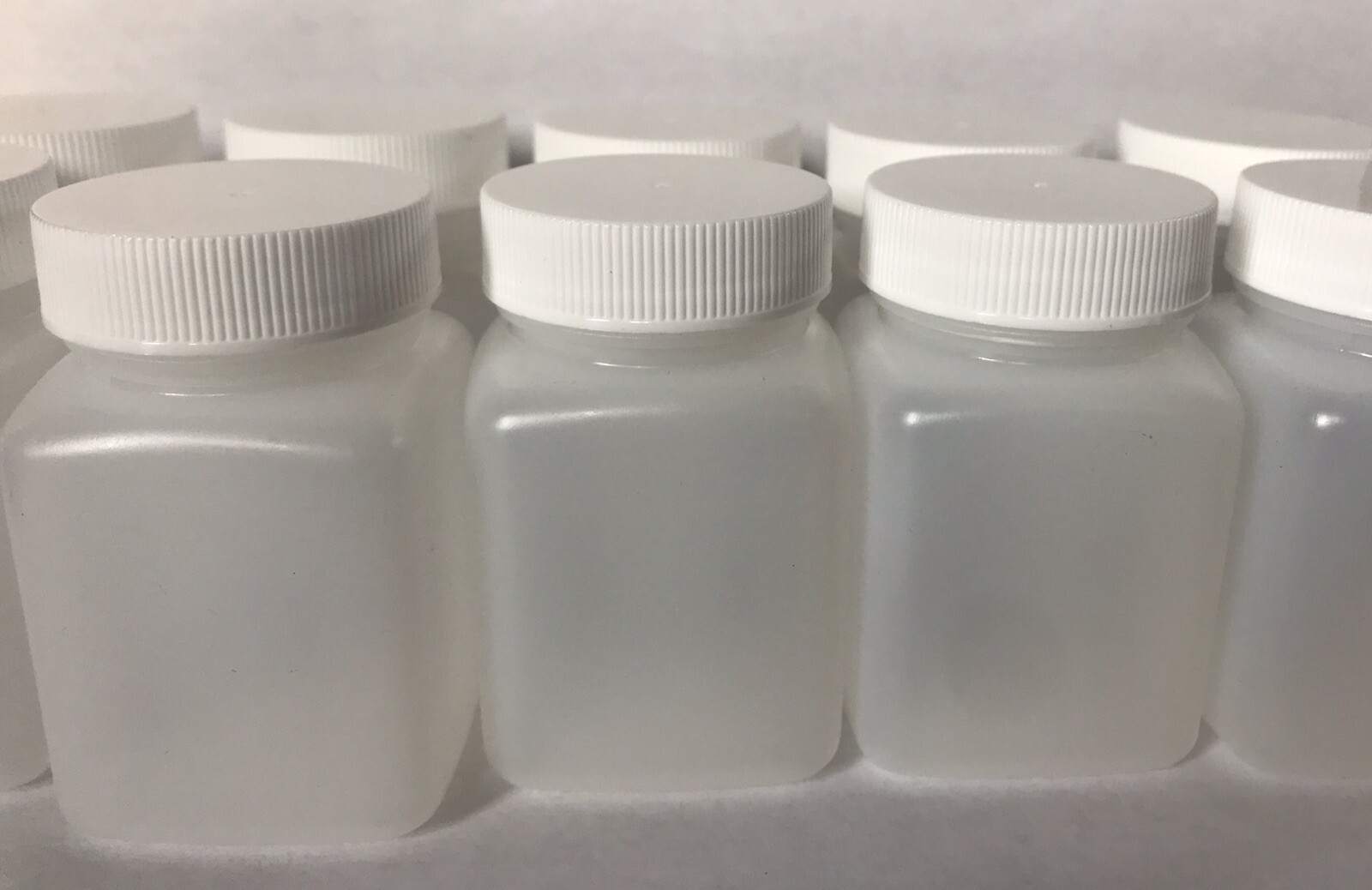 Berlin Natural 3 oz Wide Mouth Square Bottle 20 PCS