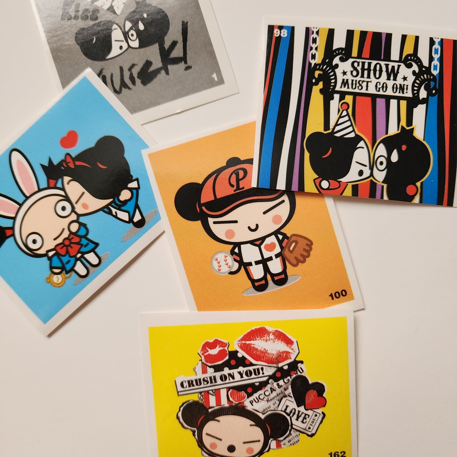 Pucca HTF OFFICIAL Random Single Stickers 5 For $2.50
