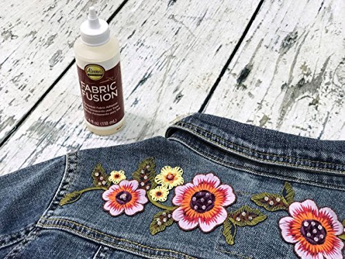 Aleene’s 23473 Fabric Fusion Permanent Fabric Adhesive Fabric Adhesive Bottle