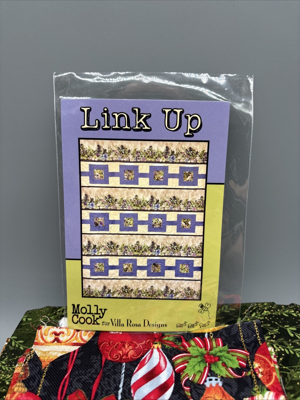 Quilt Kit – Villa Rosa Designs Link Up 55” X 70” Christmas Holiday Quilt
