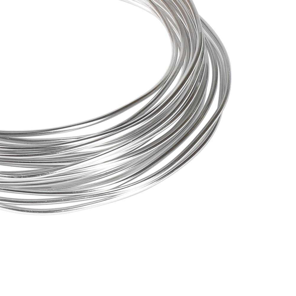 9 Gauge Aluminum Craft Wire, 50 Feet 3mm Bendable Armature Wire for Sculpting, J