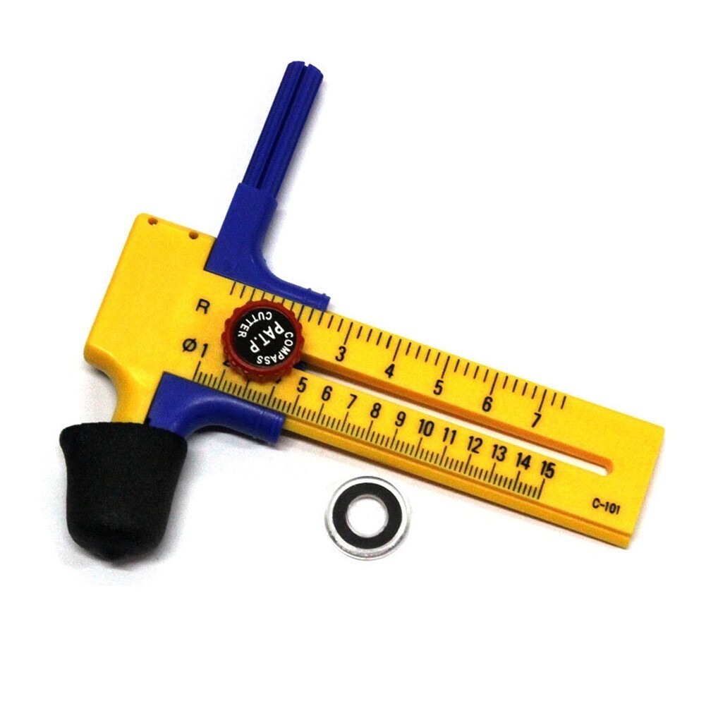 150mm Circle Compass Cutter for Cut Paper Leather Card Art Craft Tool Adjustable