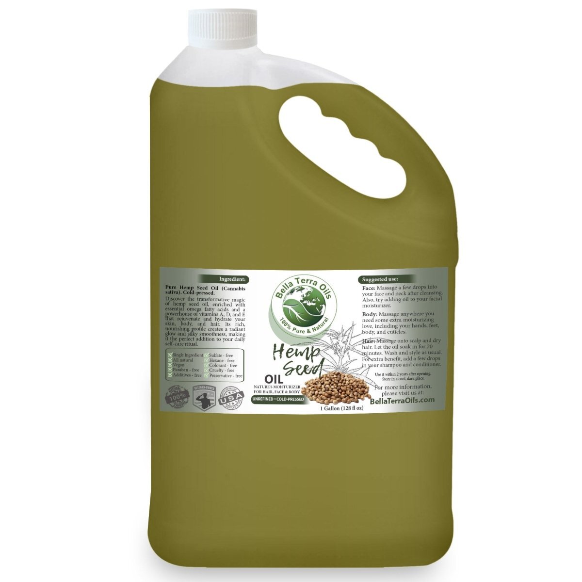 bulk Wholesale Hemp Seed Oil Gallon