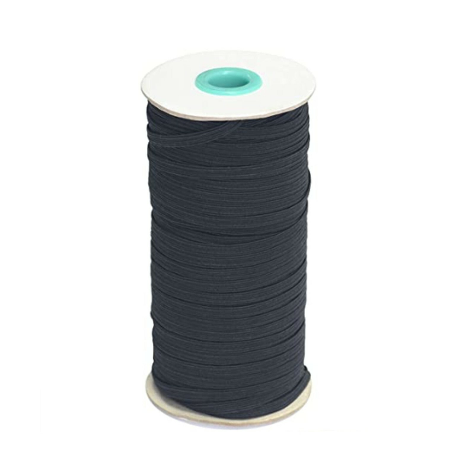 Flat Braided Elastic Band 1/8″ – 1/4″ ( 3mm – 6mm ) Width DIY, 5 to 1,000 Yards