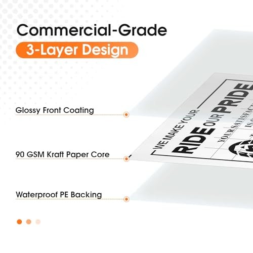 Pcs Paper Floor Mats for Cars, Disposable Automotive Floor Mats, Waterproof 100