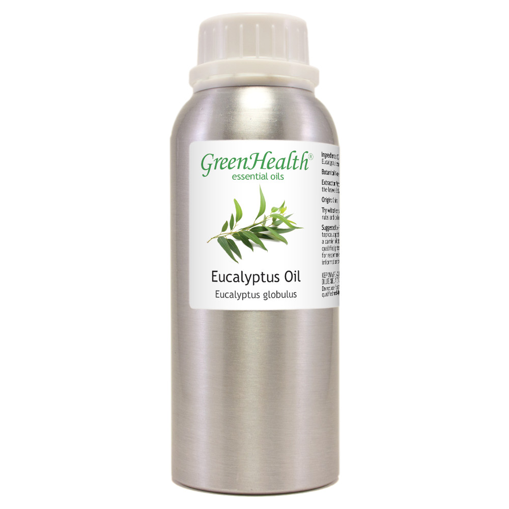 8 fl oz Eucalyptus Globulus Essential Oil Pure Natural in Aluminum Bottle