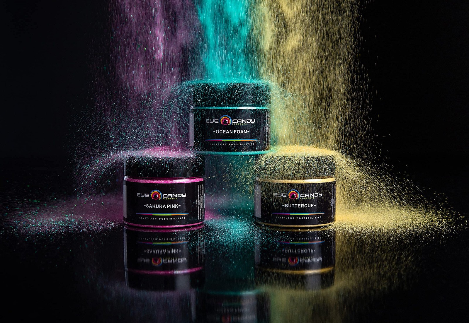 Pigments Premium Glow in The Dark Mica Powder – Shojin Blue (25gr) – for Epox…